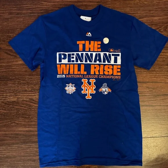 Shirts Mets Short Sleeve 215 League Championship Poshmark